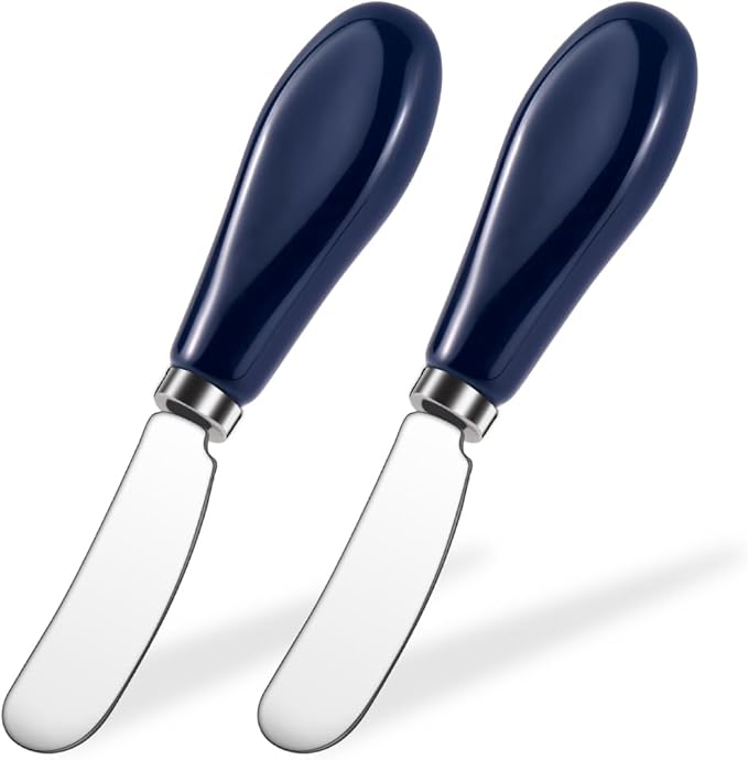 Stainless Steel Butter Spreader Knife 2 Pack by AISBUGUR