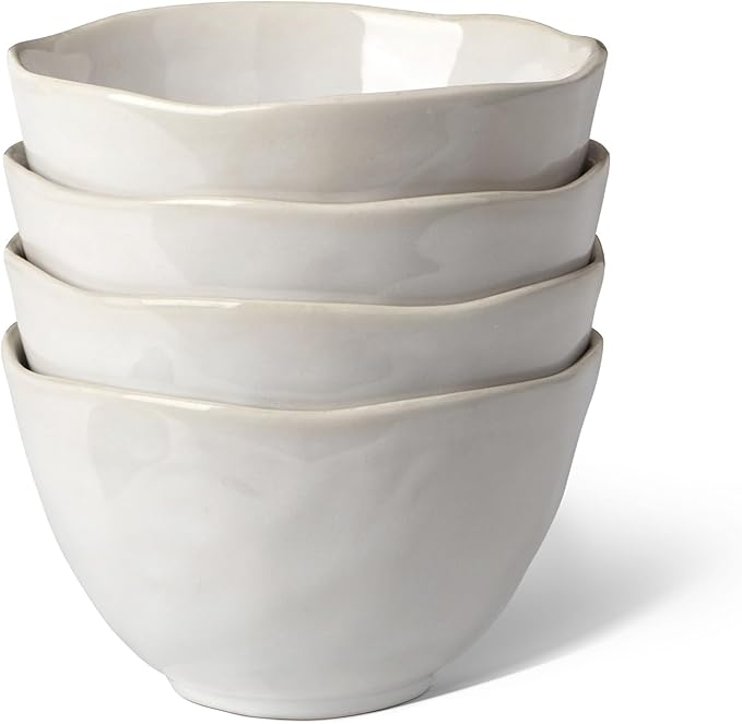 DOWAN 22 oz Cereal Bowls, Deep Ceramic Bowls by DOWAN