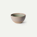 MORA Jumbo and Large Bowls Set of 2, 2.5 and 1.5 Qt Ceramic Pottery Mixing Bowls - Microwave and Dishwasher Safe - Mushroom & Thyme
