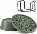 Coasters for Drinks, Resistant Reusable Silicone Coasters by Unknown