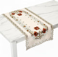 Arzoe Vintage European Flower Lace Table Runner Elegant Runners Cabinet Dining by Arzoe