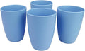 Wheat Straw Cups Set of 4, Reusable Cups Drinking Cup | 12 Oz Cup by Soptalles
