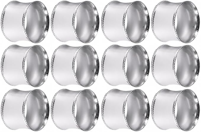 Durable Metal Iron Napkin Rings - Image 8