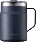 LocknLock Metro Mug, Premium 18/8 Stainless Steel Metal, Double Wall Insulated by LocknLock