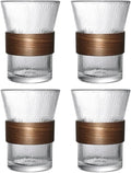 Glacier Glass Coffee Mug | 4-Pack by Boxonly