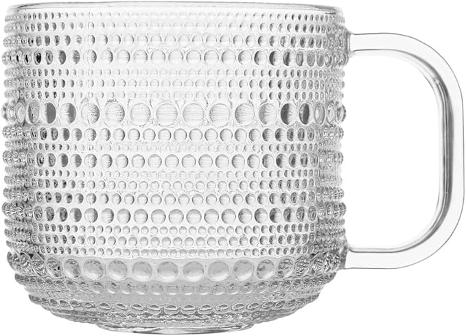Fortessa Jupiter Glass, 12 Ounce Coffee Cup by Unknown