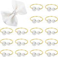 KPOSIYA Pearl Napkin Rings by KPOSIYA