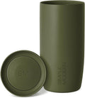 Simple Modern Insulated Travel Coffee Mug 360° Lid | 16oz | Green | Voyager by Unknown