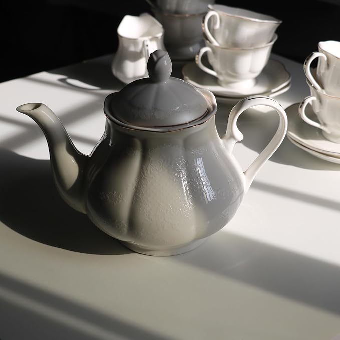 GuangYang 15-pcs Porcelain Tea sets - Image 3