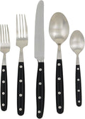 Ginkgo International Lyon 5-Piece Stainless Steel Flatware Place Setting by Ginkgo