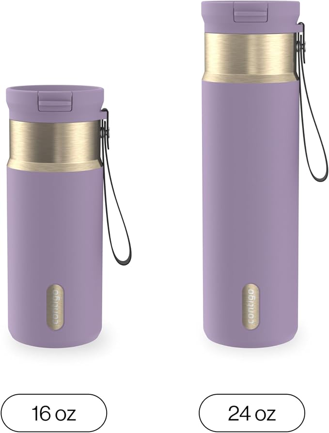 Contigo SnapSeal 16 oz Stainless Steel Vacuum-Insulated Water Bottle - Image 4