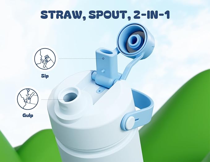 POWCAN 18 oz Insulated Water Bottle - Image 3