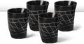Handicrafts Home Viking Horn Shot Glasses Set of 4, Handmade Natural Ox Horn by HandicraftsHome