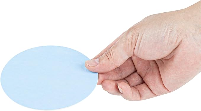 Restaurantware Paper Coasters 1000 Pack of 4 Inch Disposable Beverage Coasters Absorbent for Hot and Cold Drinks Blue Coffee Cup Essentials for Table Decor, Kitchen, Home Patio or Living Room