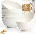 Soup Bowls 60oz, Unbreakable Wheat Straw Bowls Sets of 8, Large Kitchen Bowls by BUSOKIP
