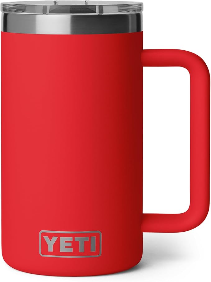 YETI Rambler 24 oz Ceramic Lined Stackable Mug 2.0, Vacuum Insulated, Stainless by YETI