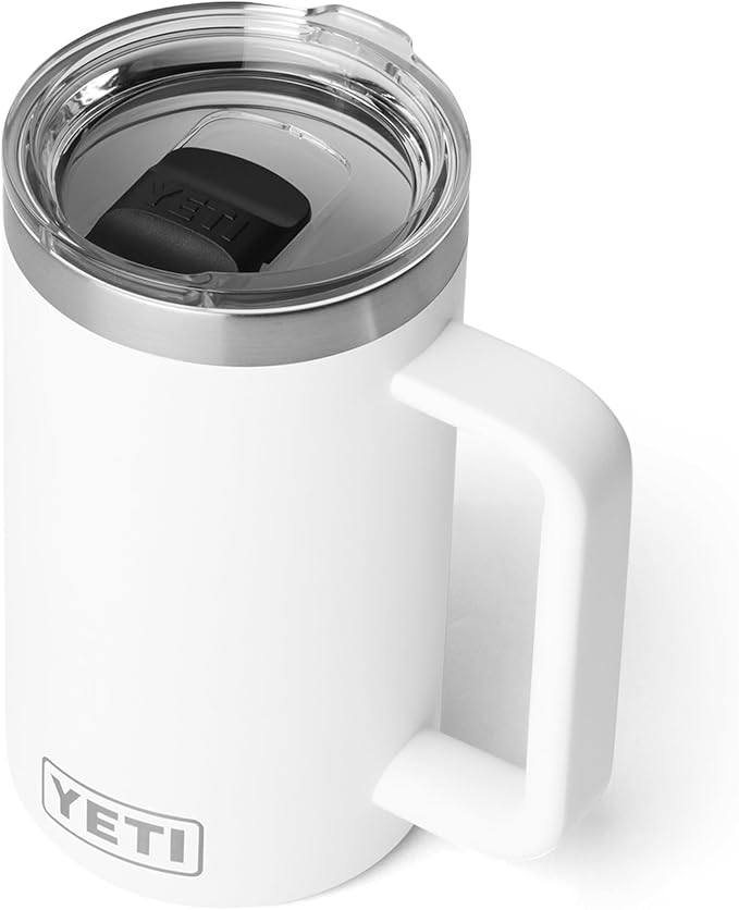 YETI Rambler 24 oz Ceramic Lined Stackable Mug 2.0, Vacuum Insulated, Stainless - Image 2