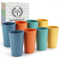Homienly Reusable Plastic Cups by HOMIENLY