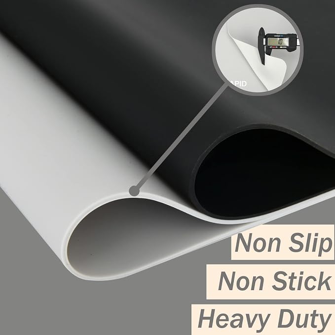 Extra Large Silicone Mat Kitchen Counter Heat Resistant Table Mat 36" x 24" | - Image 3