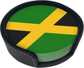 Jamaican Flag Coasters for Drinks by Unknown