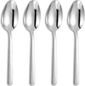 Premium Aline 4-Piece 9-Inch Serving Spoon Set | 18/10 Stainless Steel Serving by KEAWELL