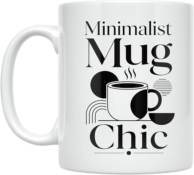 Minimalist Coffee Mug by Unknown
