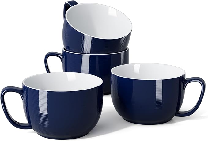 Teocera Porcelain Coffee Mugs, Soup Mugs Bowls by Teocera