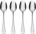 Oneida Silverware Set, Satin Sand Dune Everyday Flatware 4-Piece Teaspoons Set by Oneida