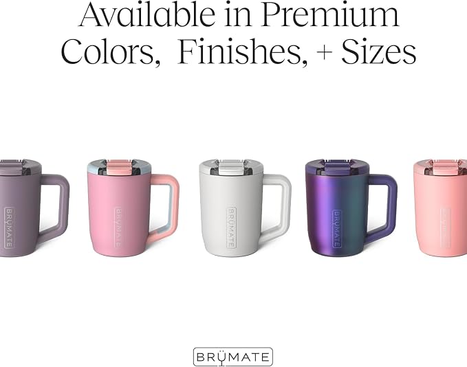 BrüMate Müv - 15oz 100% Leak Proof Insulated Coffee Mug - Stainless Steel - Image 4