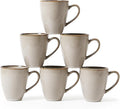 MONITO 17oz Ceramic Coffee Mugs Set of 6, Dishwasher&Microwave Safe, Reactive by MONITO