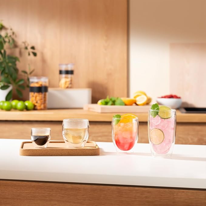 Bodum 4559-10 PAVINA Double Walled Thermo Glasses, 0.35 L, 12 oz - Image 5