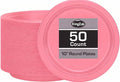 Pink Solid Color Premium Heavy Weight Plastic 50 Count by HannaKSignature