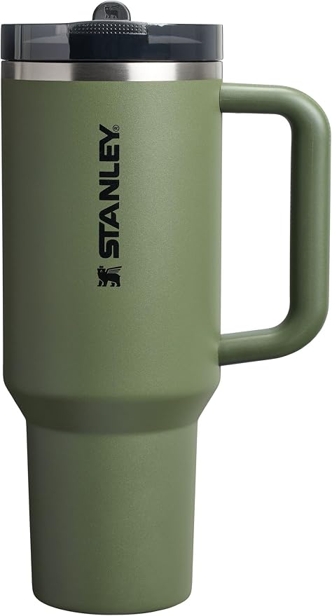 STANLEY Quencher ProTour Flipstraw Tumbler, 40 oz, Dried Pine | Built-In Straw by Unknown