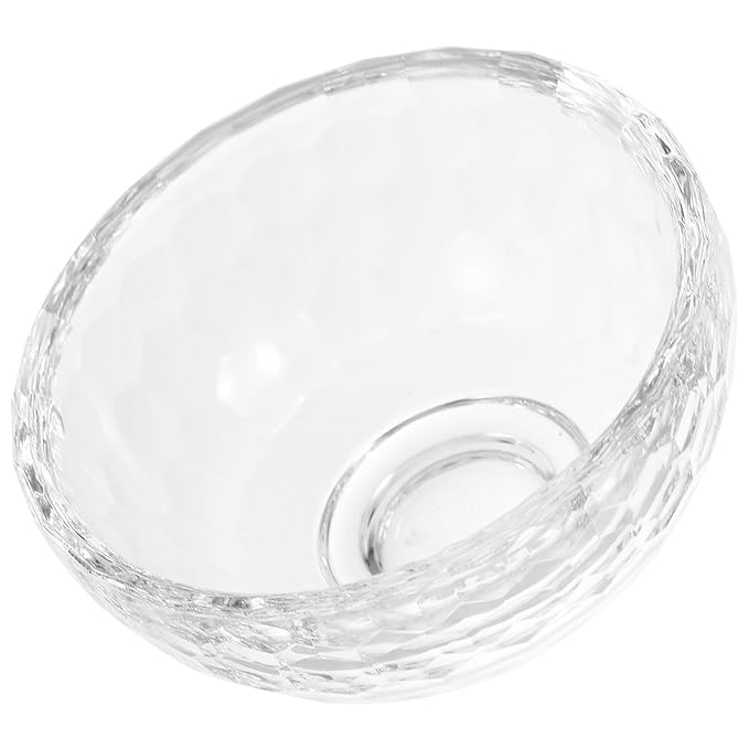 Glass Facial Bowl Smooth Surface Essential Oil and Mask Mixing Bowl Portable Spa and Glossy Finish and Easy Cleaning