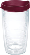 Tervis Clear & Colorful Lidded Made in USA Double Walled Insulated Tumbler by TervisTumblerCompany