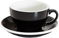 Loveramics Cappuccino Cup with Saucer, 8 oz Ceramic Coffee cup with Round Bottom by LoveramicsUSA