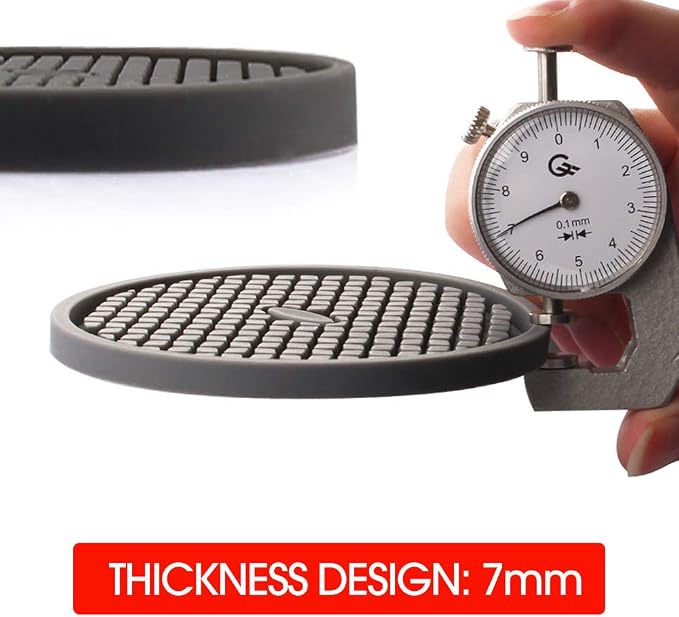 ME.FAN Silicone Coasters Thickened Drink Coasters - Image 7