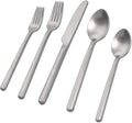 40 Piece Silverware Set, Flatware Set by KINGSTONE