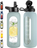 CIVAGO 40 oz Glass Water Bottle by CIVAGO