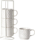 LE TAUCI Stackable Coffee Mugs Set by LETAUCI