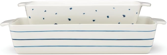 Lenox Blue Bay Dinnerware & Serveware Collection, Porcelain Tableware, by Lenox