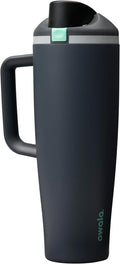 Owala FreeSip Tumbler Stainless Steel Water Bottle 40 oz Foggy Tide | by Unknown