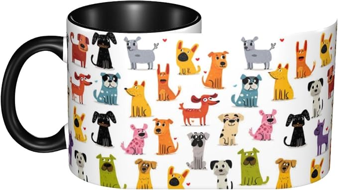 Yrebyou Dog Coffee Mug 11oz Ceramic Cup - Image 3