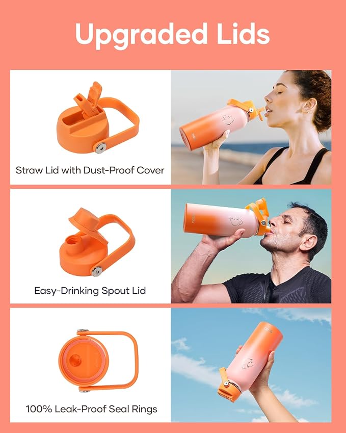 BUZIO Triple Wall Vacuum Water Bottle - Image 4