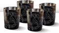Handicrafts Home Viking Horn Shot Glasses Set of 4, Handmade Natural Ox Horn by HandicraftsHome