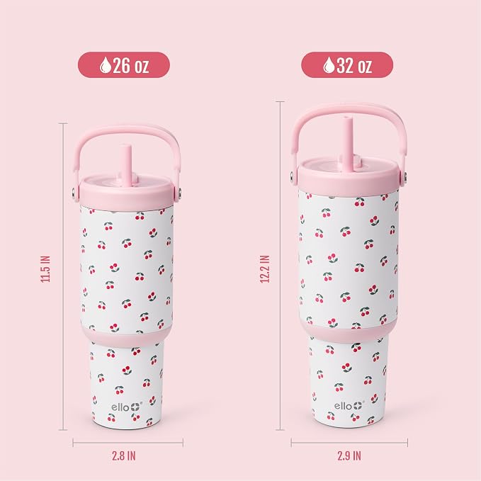 Ello Oasis Go+ 26oz Insulated Stainless Steel Tumbler - Image 7