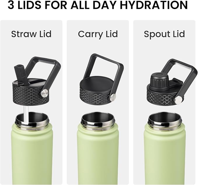 Konokyo 22 oz Insulated Stainless Steel Water Bottle - Image 4