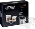 DeLonghi Coffee Connoisseur Glasses: 2 Espresso, 2 Cappuccino, 2 Latte Macchiato by Unknown