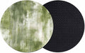 Sage Green Coasters Set of 2, Absorbent Coasters by Unknown