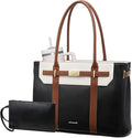 LOVEVOOK Laptop Tote Bag for Women, 2-in-1 Work Teacher Bags by LOVEVOOK
